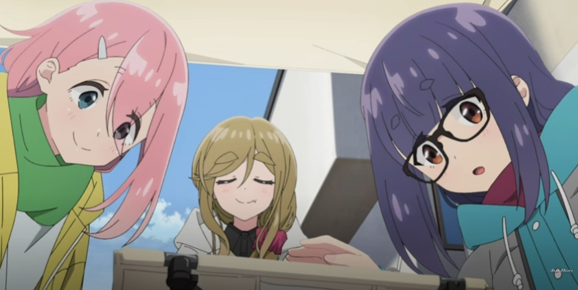 「4月新番」摇曳露营△ 第三季 – 第2话「小露营和庭院露营」