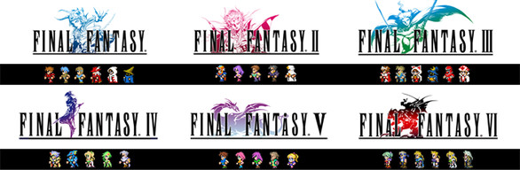 最终幻想像素重制版I~VI｜FINAL FANTASY I-VI BUNDLE｜2.98G_果漫社区