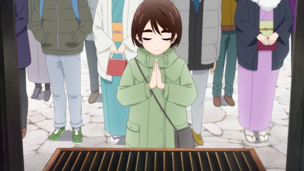 「4月新番」花野井同学和相思病 – 第4话「初次参拜」