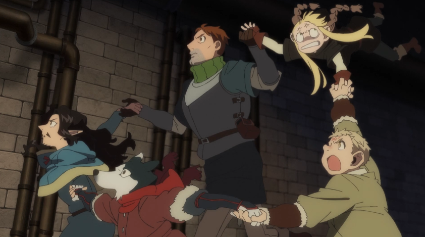 「1月新番」迷宫饭 – 第24话「饺子2/培根蛋」简体中文