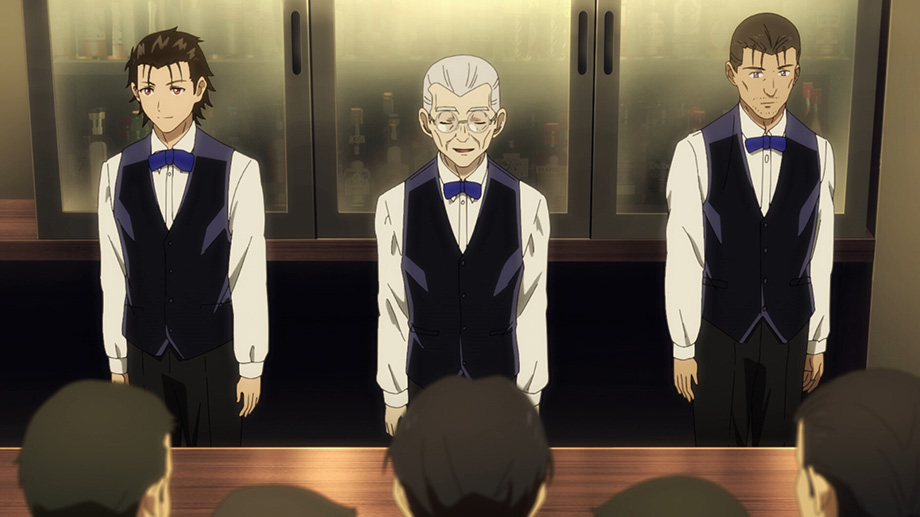 「4月新番」王牌酒保 神之杯/Glass of God – 第11话「BAR风/心之菜单」1080P繁体中文