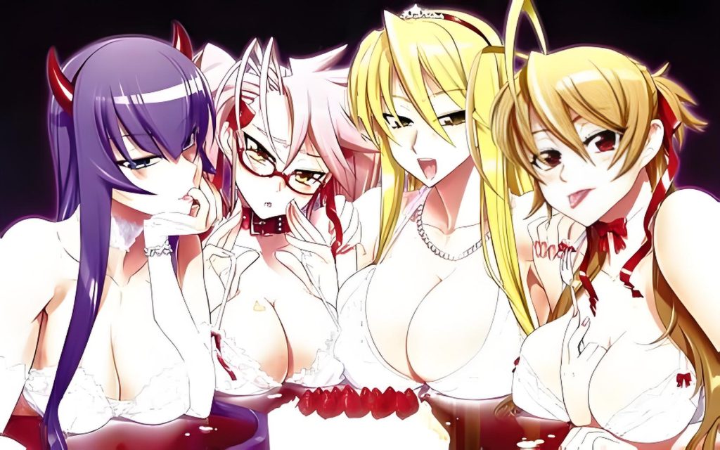 盘点5部大尺度后宫动漫，福利拉满，超刺激！