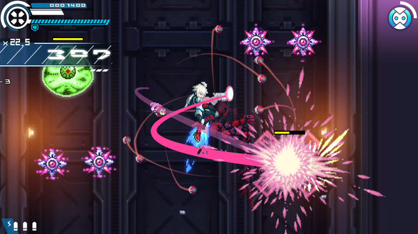 银白钢铁伊克斯｜Gunvolt Chronicles｜官方中文-v4415076｜1.86G｜免安装