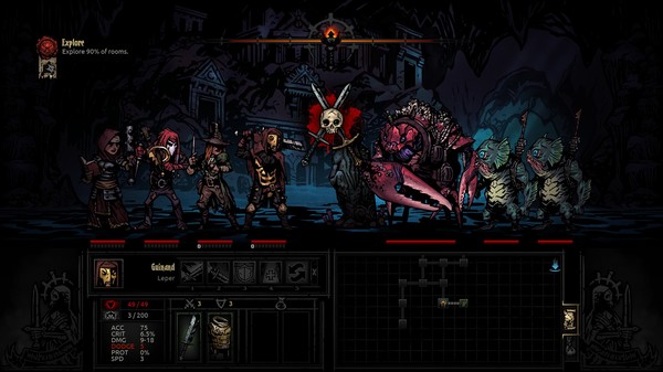 暗黑地牢｜Darkest Dungeon｜官方中文-最终版+淑女MOD+皮肤MOD+全DLC｜4.93G｜免安装