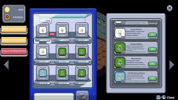 地下城也要贩卖机｜Dungeon Vending Machines｜官方中文-Build.16986993｜155M｜免安装