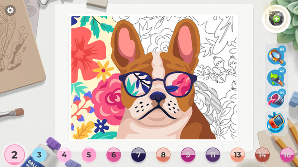 画廊：涂色本和装饰｜Gallery Coloring Book & Decor｜官方中文｜3.57G｜免安装