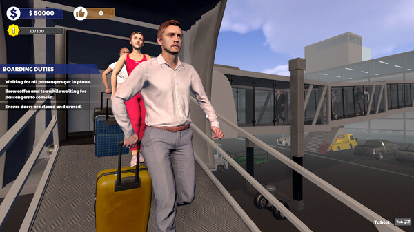 机舱服务员生活模拟器｜Cabin Crew Life Simulator｜官方中文-Build.17917930｜2.33G｜免安装