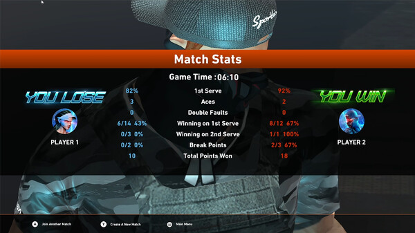 网球斗士｜Tennis Fighters｜官方中文｜1.87G｜免安装