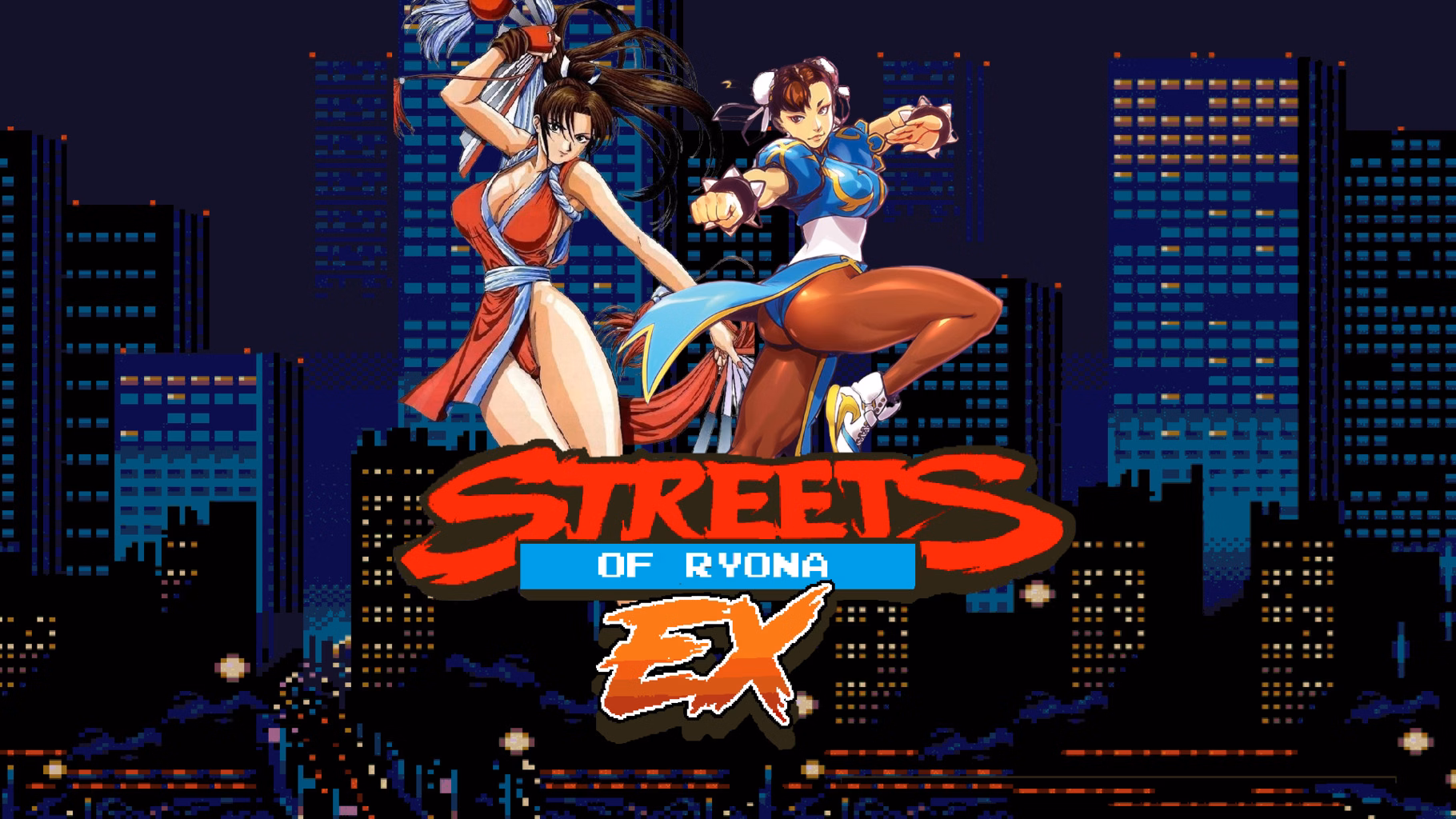 Streets of Ryona EX｜英文版-v0.2.5.2+PC安卓双端｜331M｜免安装_果漫社区