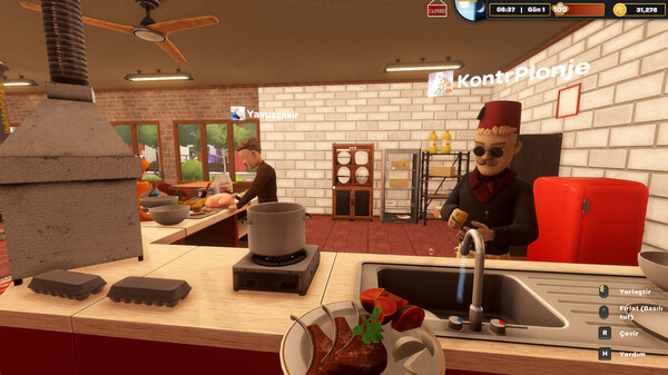烤肉串模拟器｜Kebab Chefs! – Restaurant Simulator｜官方中文-Build.18414473｜5.11G｜免安装
