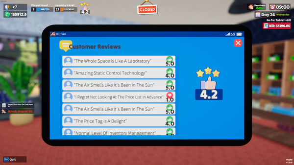 洗衣店模拟器：洗刷刷！｜Laundry Simulator PowerWash It!｜官方中文｜3.18G｜免安装