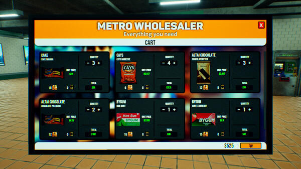 地铁迷你市场模拟器｜Metro Mini Market Simulator｜官方中文｜1.35G｜免安装