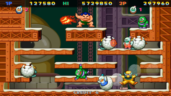 雪人兄弟特别版：周年纪念版｜Snow Bros Special Anniversary Edition｜官方中文-Build.18177466｜577M｜免安装