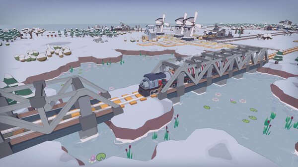 小小轨道 – 治愈风 自动化 铁路建造｜Super Loco World Cozy Train Automation｜官方中文-v1.0.1｜1.93G｜免安装