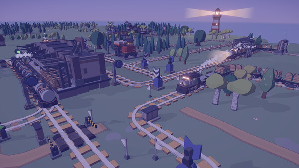 小小轨道 – 治愈风 自动化 铁路建造｜Super Loco World Cozy Train Automation｜官方中文-v1.0.1｜1.93G｜免安装