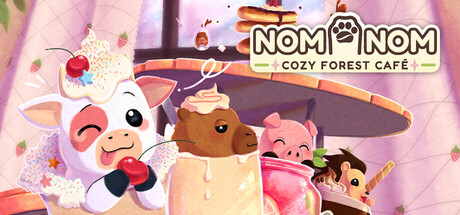 森林角落的茶话会｜Nom Nom Cozy Forest Cafe｜官方中文-Build.21498170｜1.06G｜免安装_果漫社区
