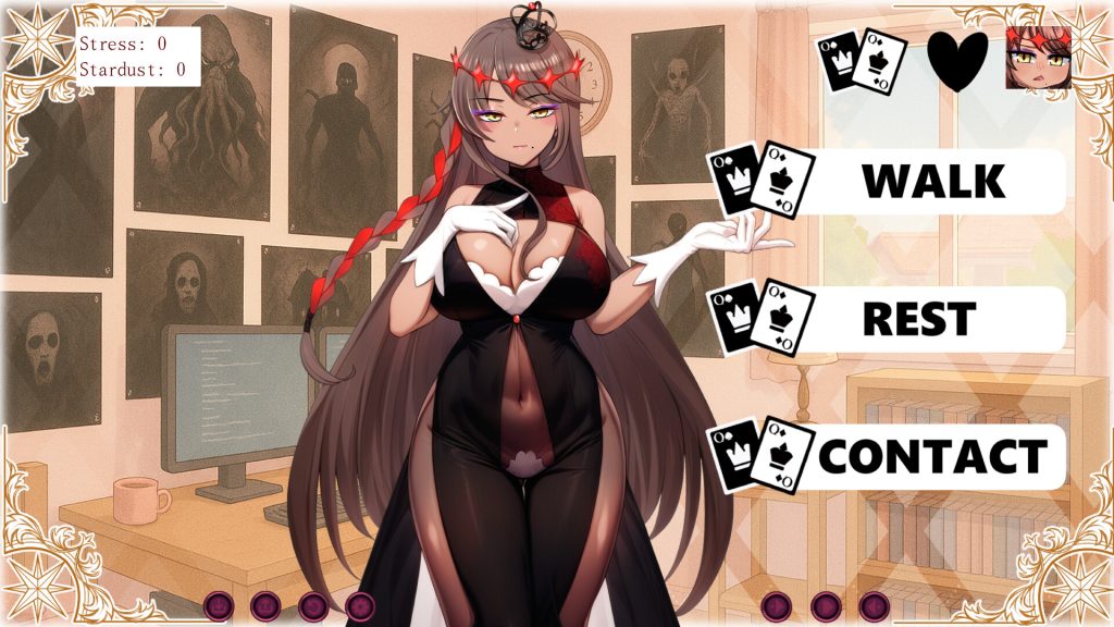 每天都跟召唤出的克苏鲁少女｜Everyday I play board games with a summoned eldritch girl｜官方中文｜502M｜免安装