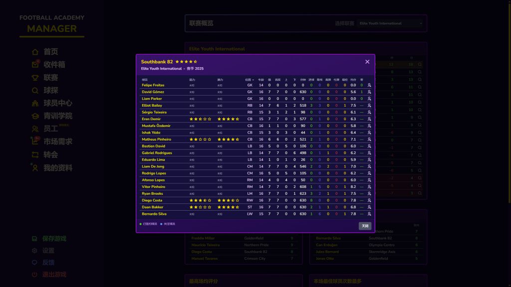 足球学院经理｜Football Academy Manager｜官方中文｜680M｜免安装